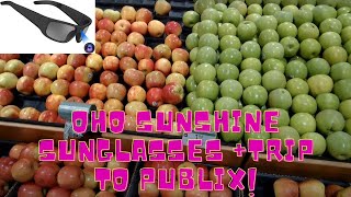 Oho Sunshine Glasses + Publix Trip