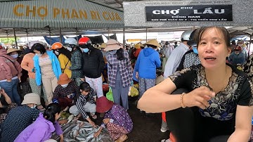 133) Đi Mua Hải Sản-Nên Chọn Chợ Nào-Chợ Phan Rí Cửa-Hay Chợ, Chợ Lầu.