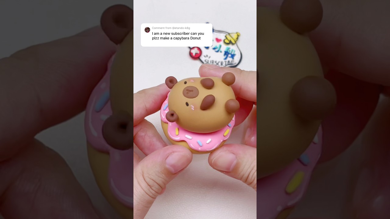 Capybara Donut 🍩 
