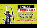 INGAT 7 PERKARA Pada Busur & Anak Panah SEBELUM Memanah