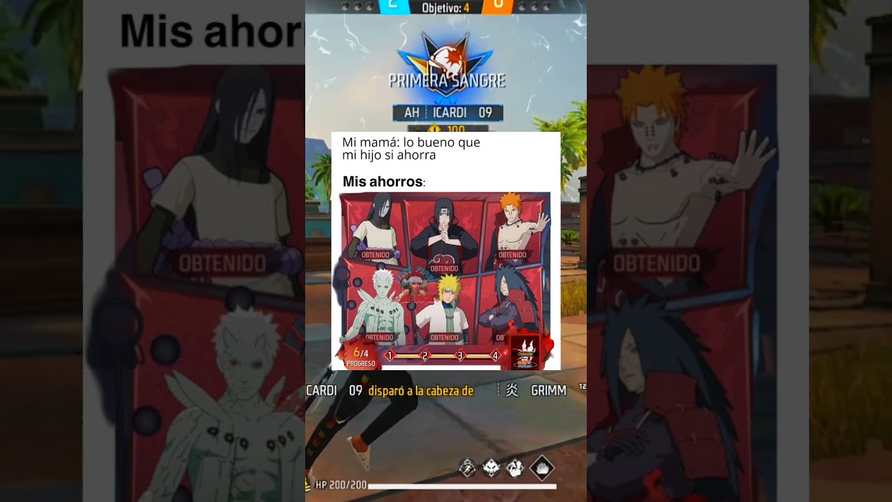 mis ahorros colaboración FREE FIRE 