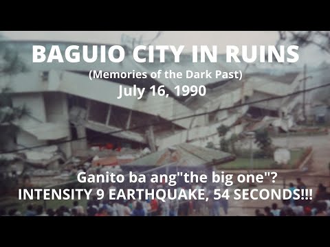 1990 LUZON EARTHQUAKE || FILE_BAGUIO CITY IN RUINS_JULY 16, 1990