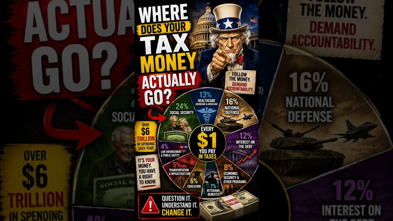 Where Your Tax Dollars Really End Up 🤯💵