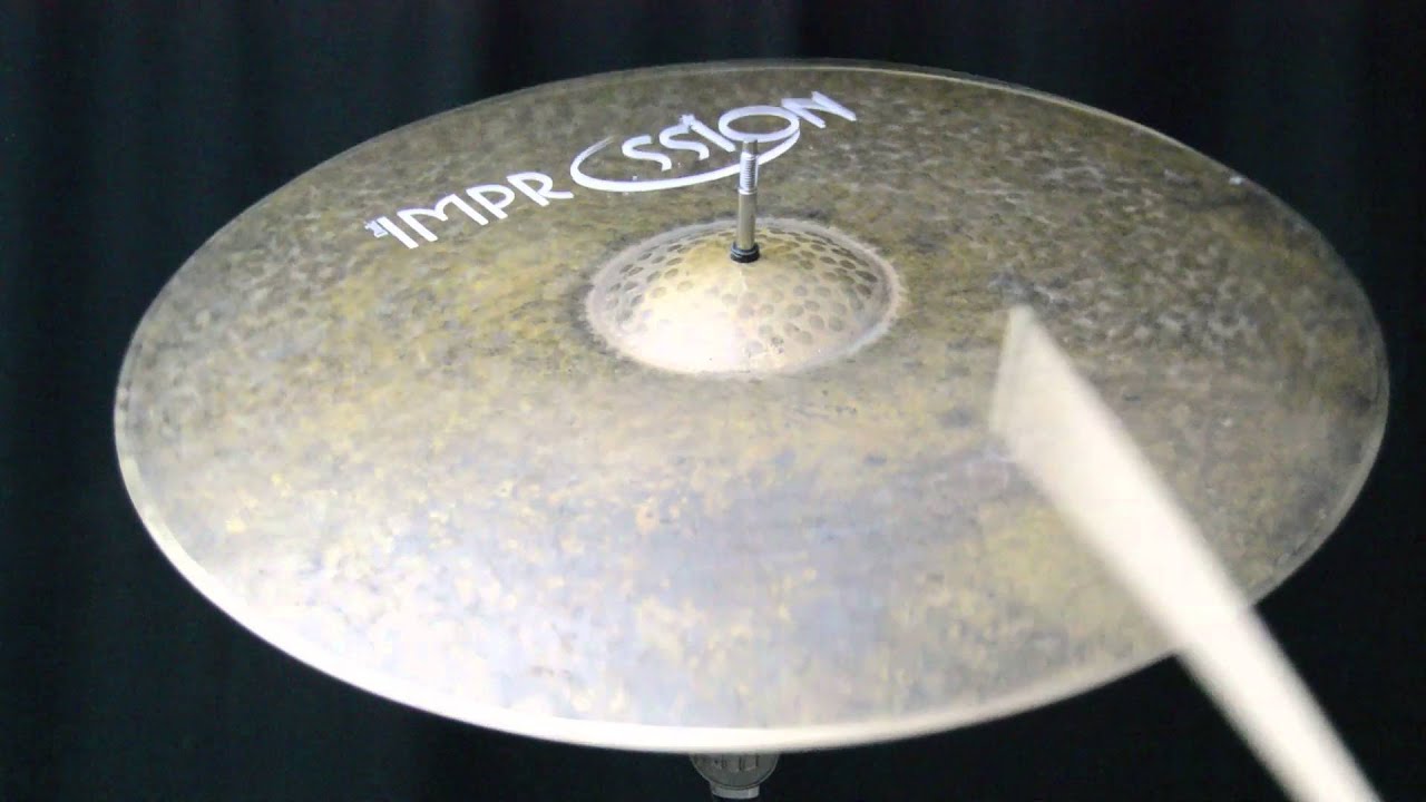 Impression Cymbals Dark Series 22" Ride  - 2410 Grams