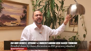 ISO 9001 SERIES | EPISODE 4 | Understanding Risk Based Thinking