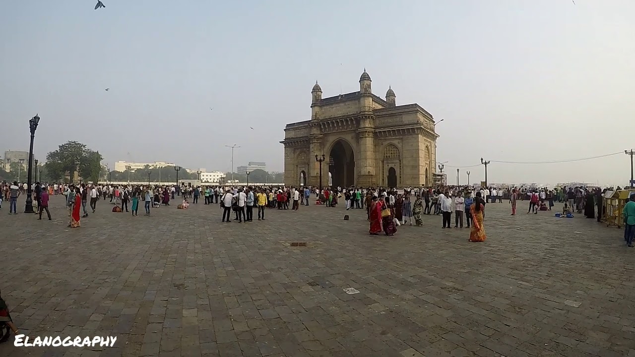 Gateway of India - Mumbai, short time lapse..
