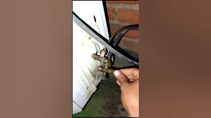 split ac mein gas back kaise kare || split AC gas lock kaise karen...