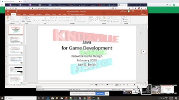 Java Game Development - Knoxville Game Design, February 2020