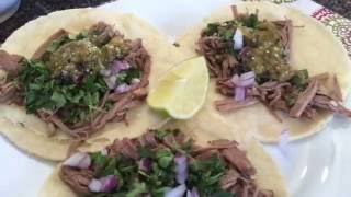 Shredded Beef Tacos