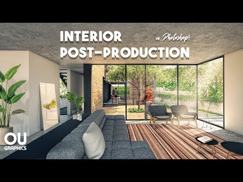 Interior Architecture Post-production in Photoshop