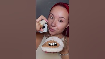 Never put too much foundation on your face!