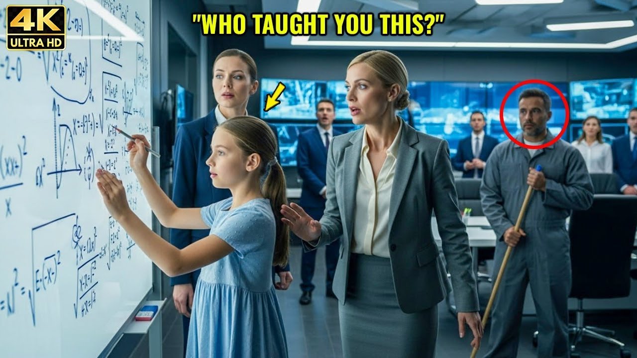 La CEO Descubrió que el Conserje Enseñaba Matemáticas Avanzadas en Secreto a su Hija