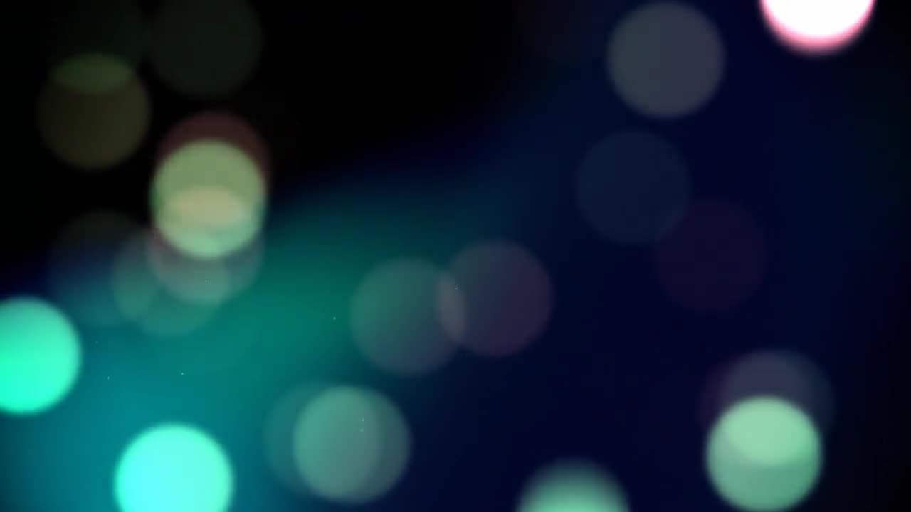 Blue Bokeh Loop Motion Graphics