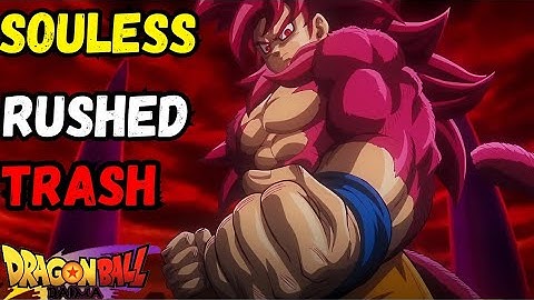 DRAGON BALL DAIMA SUCKS! SSJ4 ADULT GOKU IS TRASH!