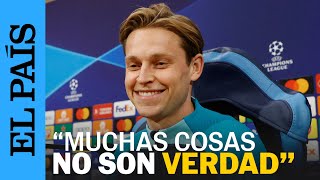 FÚTBOL | El monumental cabreo de Frenkie De Jong | EL PAÍS