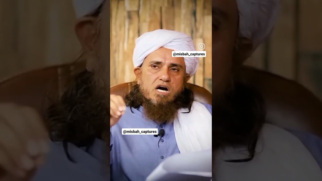 Mulana Tariq masood short clip (islamic vedioes & shorts by misbahadil__)