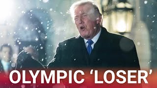 Trump eviscerates Team USA skier, labelling him a 'real loser'