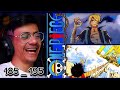 ردة فعل الوجيه على ون بيس الحلقة 185 إلى 195 