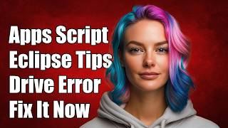 Apps script on eclipse : Error reading contents of project from Drive;