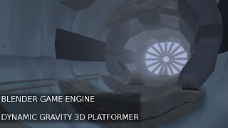 Blender Game Engine (BGE) Dynamic Gravity Platformer Dev Log Day 3