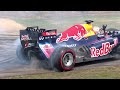 Full Red Bull Racing F1 parade at Goodwood | Max + Checo and more
