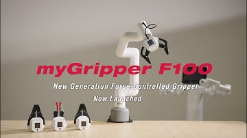 myGripper F100 | Versatile Force-Controlled Gripper for Precise Control and Flexible Grasping