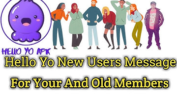 Hello Yo New Users Message for You And All Members #Technicalofduty