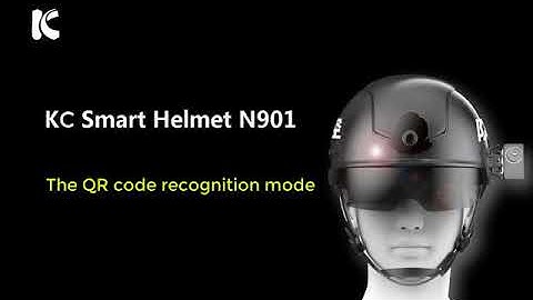 KC N901 Smart Helmet Introduction: QR Code Recognition & Features Explained!