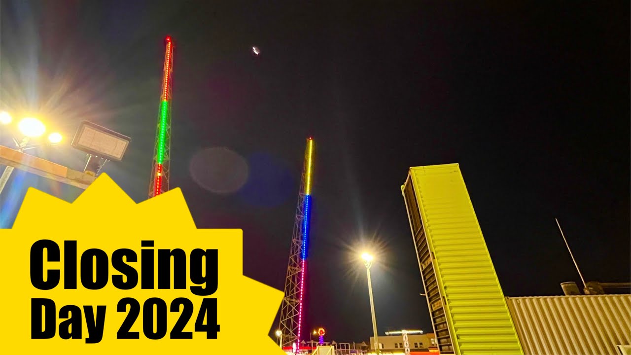 Morey’s Adventure pier closing day 2024 - YouTube