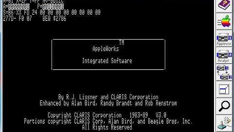 Apple II Analyst Debugger - Session 1