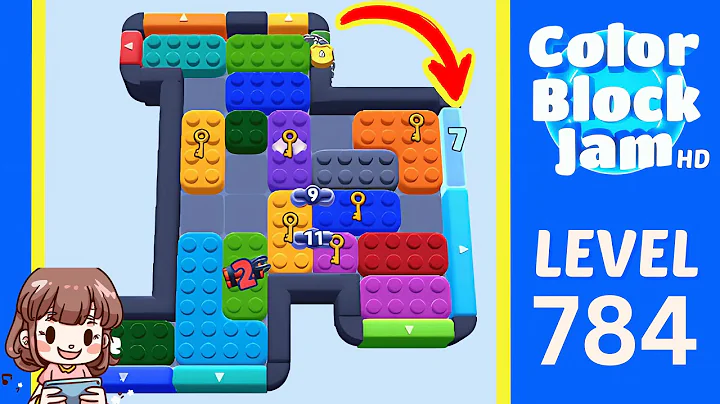 Color Block Jam Level 784 Solution Walkthrough