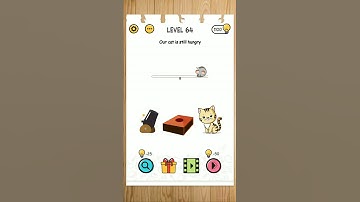 Brain test puzzle level 64 Solution Walkthrough