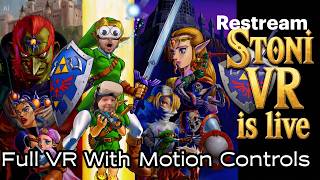Zelda Ocarina of Time VR Mod with Full VR Motion
Made with Restream. Livestream on 30+ platforms at once via https://restream.io
Jump into Zelda Ocarina of Time in VR with full motion controls as the classic adventure gets a fresh, immersive twist. Watch the mod in action live. Zelda Ocarina of Time VR Mod with Full VR Motion