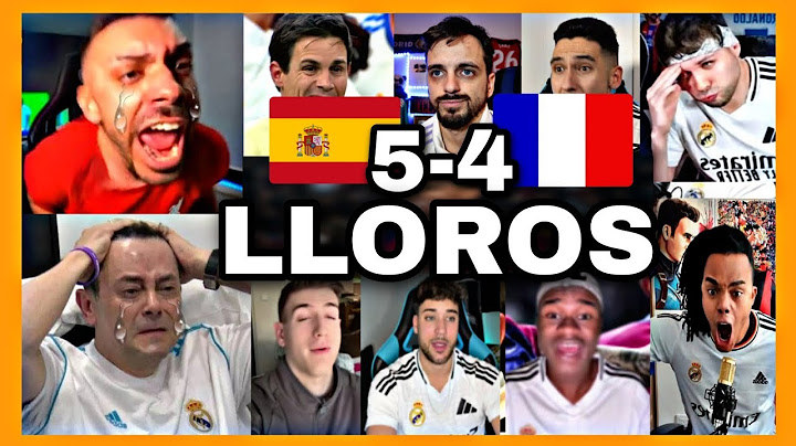 BEST REACTIONS AND CRIES FROM REAL MADRIDISTAS TO SPAIN 5-4 FRANCE