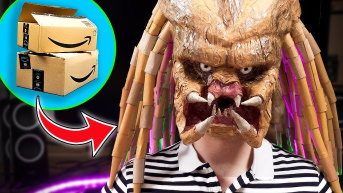 Predator Halloween mask tutorial 