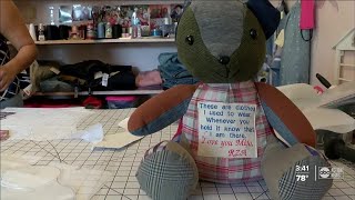 Seamstress provides comfort to families through memory bears