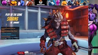 Overwatch - EP45 - Play of the Game Junkrat - Lijiang Garden Map