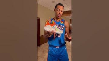 Media Day Sneaker Exclusive with Baze & Kenrich | OKC Thunder #NBAMediaDay #OKCThunder