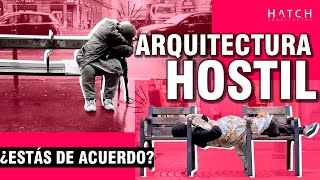 💥 ¿#Arquitectura que discrimina a los pobres? 💥 Arquitectura hostil.