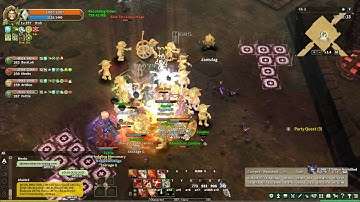Tree of Savior Game Play Crazy Zombie Army at Storage Event