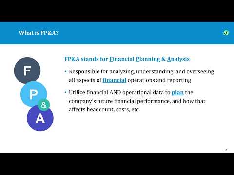 Introduction to Financial Planning & Analysis Modeling Certification (FPAMC©) | Review | 69