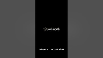 تلاوة حجازية جميلة لسورة الليل كاملة للشيخ أحمد طالب بن حميد