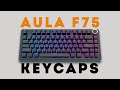 ASMR Tadında Aula F75 + Temu Keycaps 🔥 Mekanik Oyuncu Klavyesi!