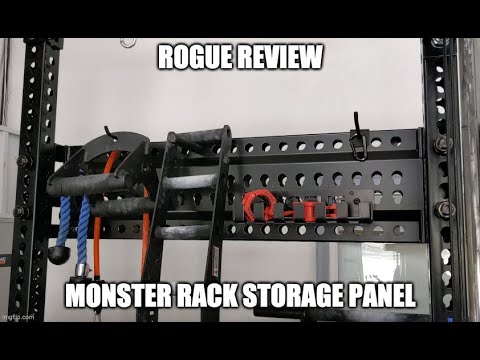 Rogue Rack Storage Panel Rogue Review: Monster Rack Storage Panel - YouTube