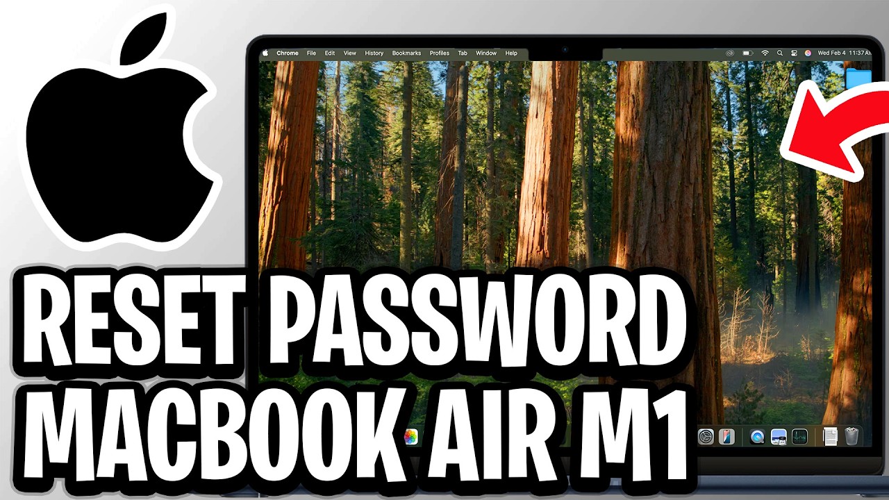 How To Reset Password on Macbook Air M1 - Full Guide - YouTube