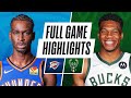 THUNDER at BUCKS | NBA PRESEASON FULL GAME HIGHLIGHTS | October 10, 2021