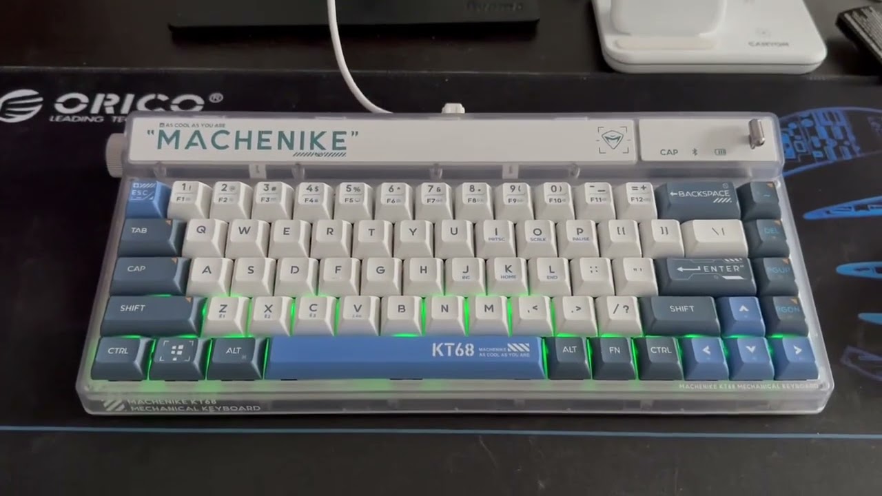 Клавиатура Machenike KT68: подсветка-эквалайзер