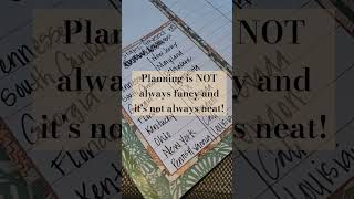 Planning is NOT always neat and fancy| Travel Planning| #planwithme #travel