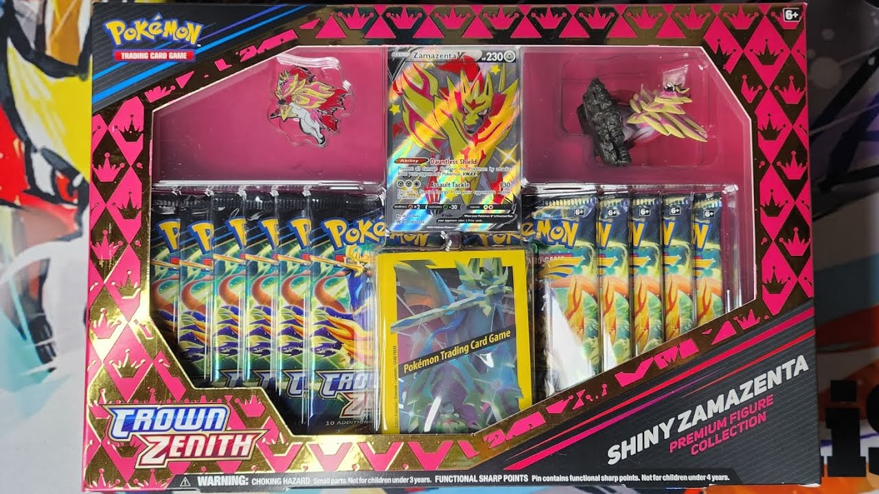 Zur 252 Ck Zu Zenit Der K 214 Nige Shiny Zamazenta Premium Figure Collection Youtube