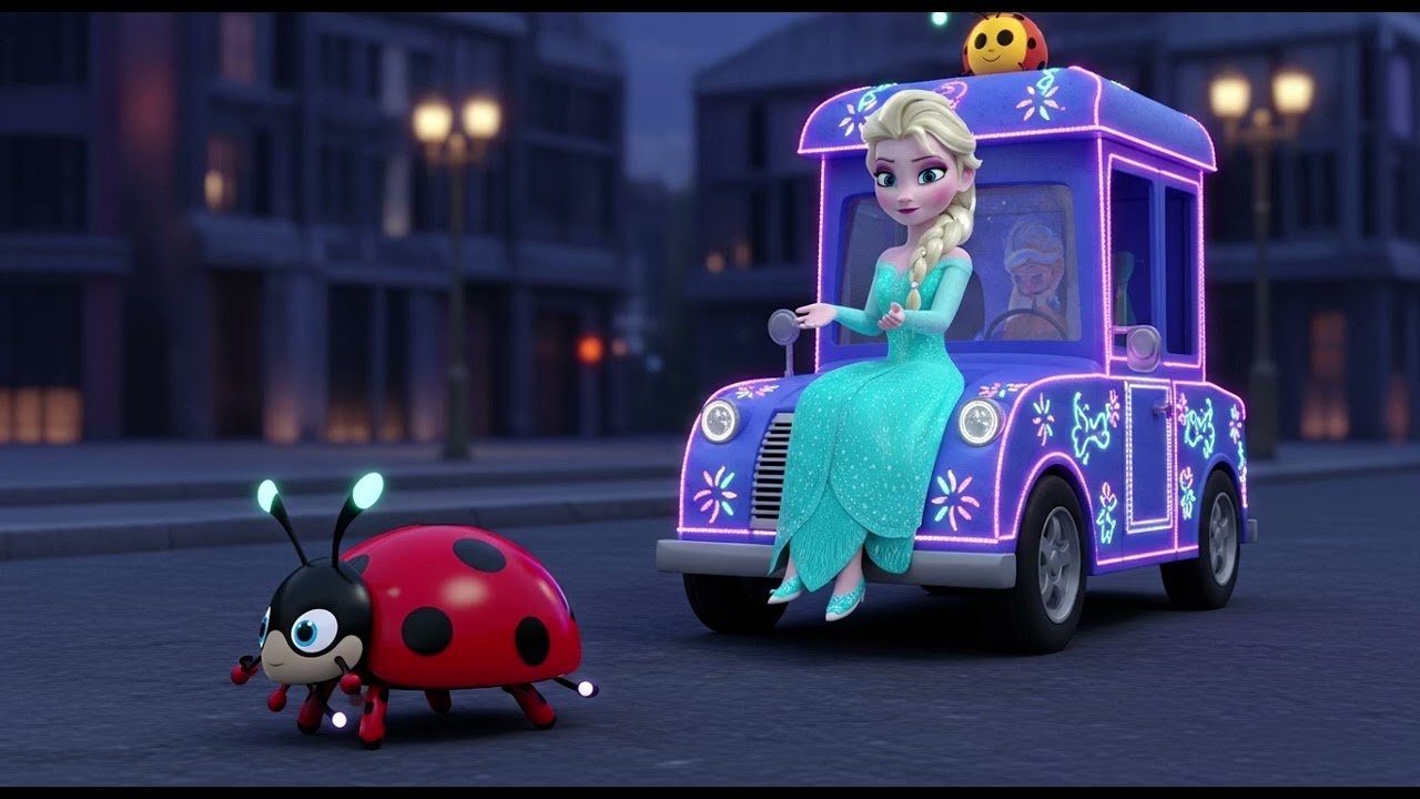 Волшебная ночь с Эльзой – Подпевайте Божьей коровке и лунному сиянию 🌈🐞